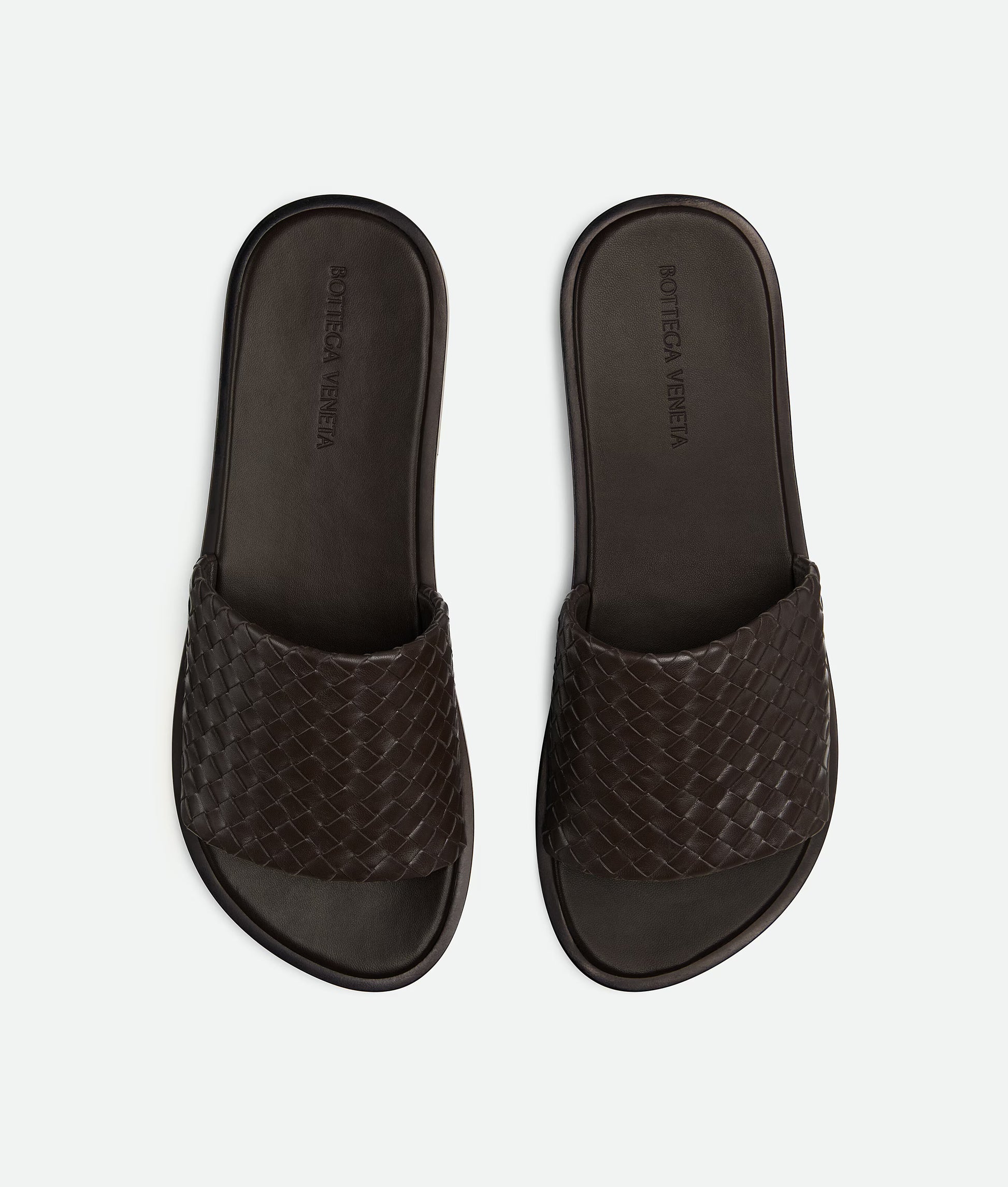 Bottega Veneta Men's Elio Mules – Fondant Intrecciato Leather