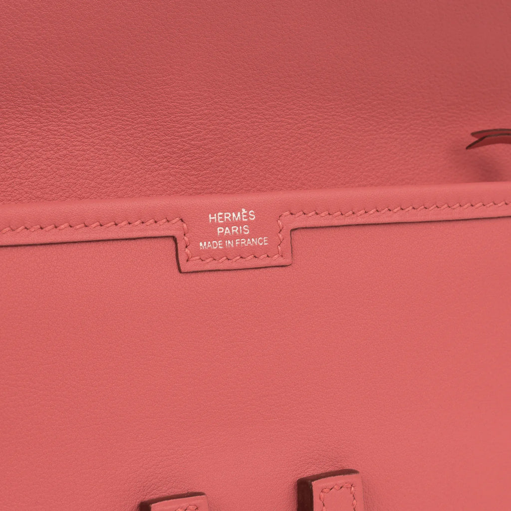 Hermès Jige Duo 20 - Rose Azalee Swift