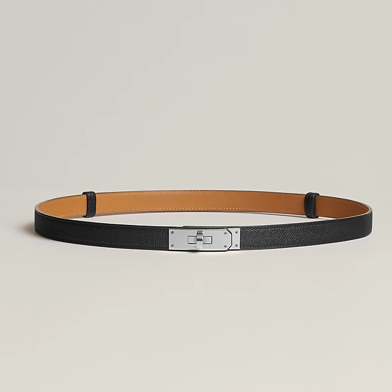 Hermès Kelly 18 Belt – Palladium Plated Hardware